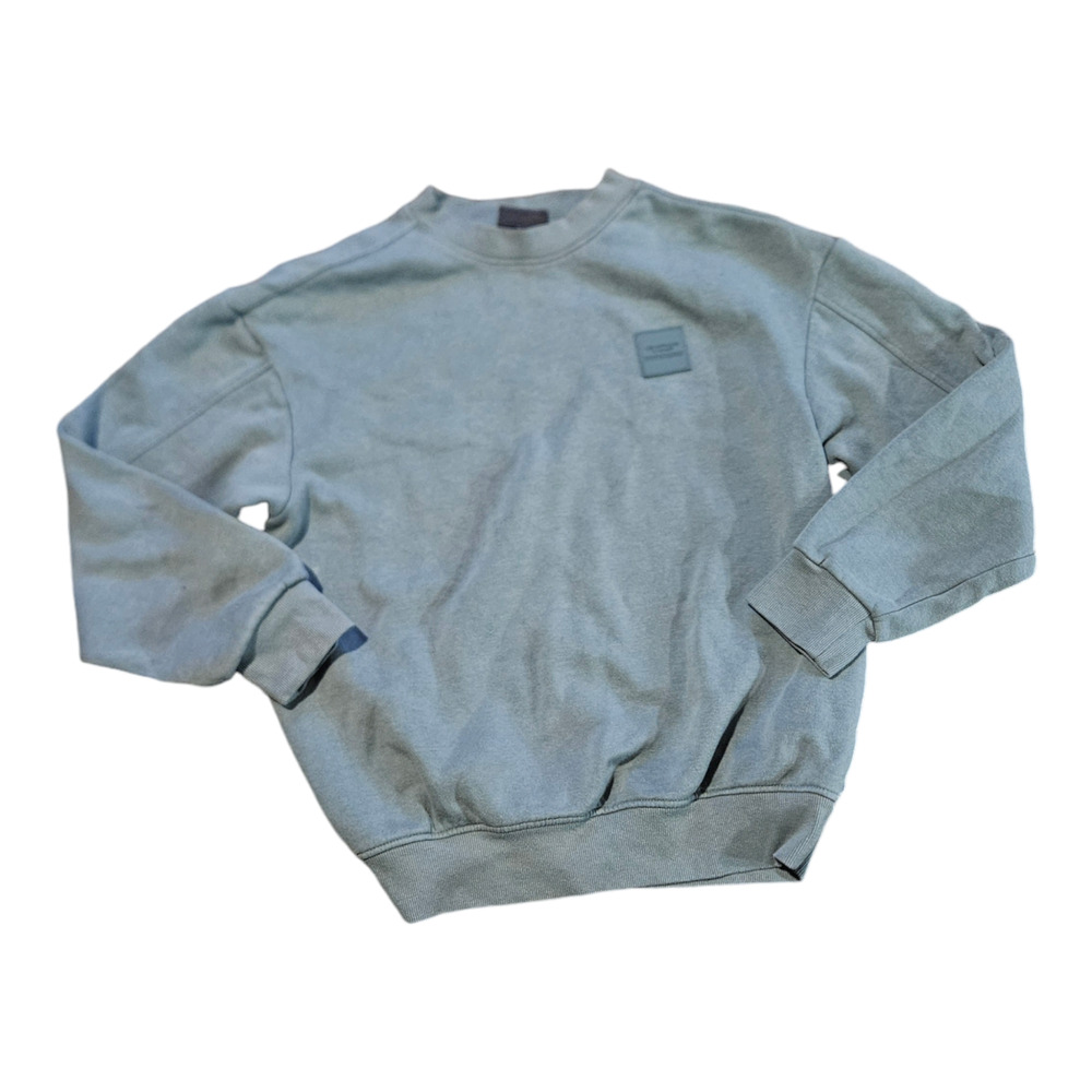 H&M XS Green Long Sleeve Pullover Sweater *flaw*